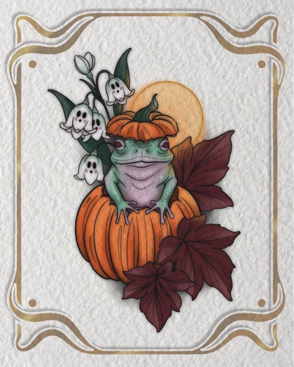 Pumpkin Frog