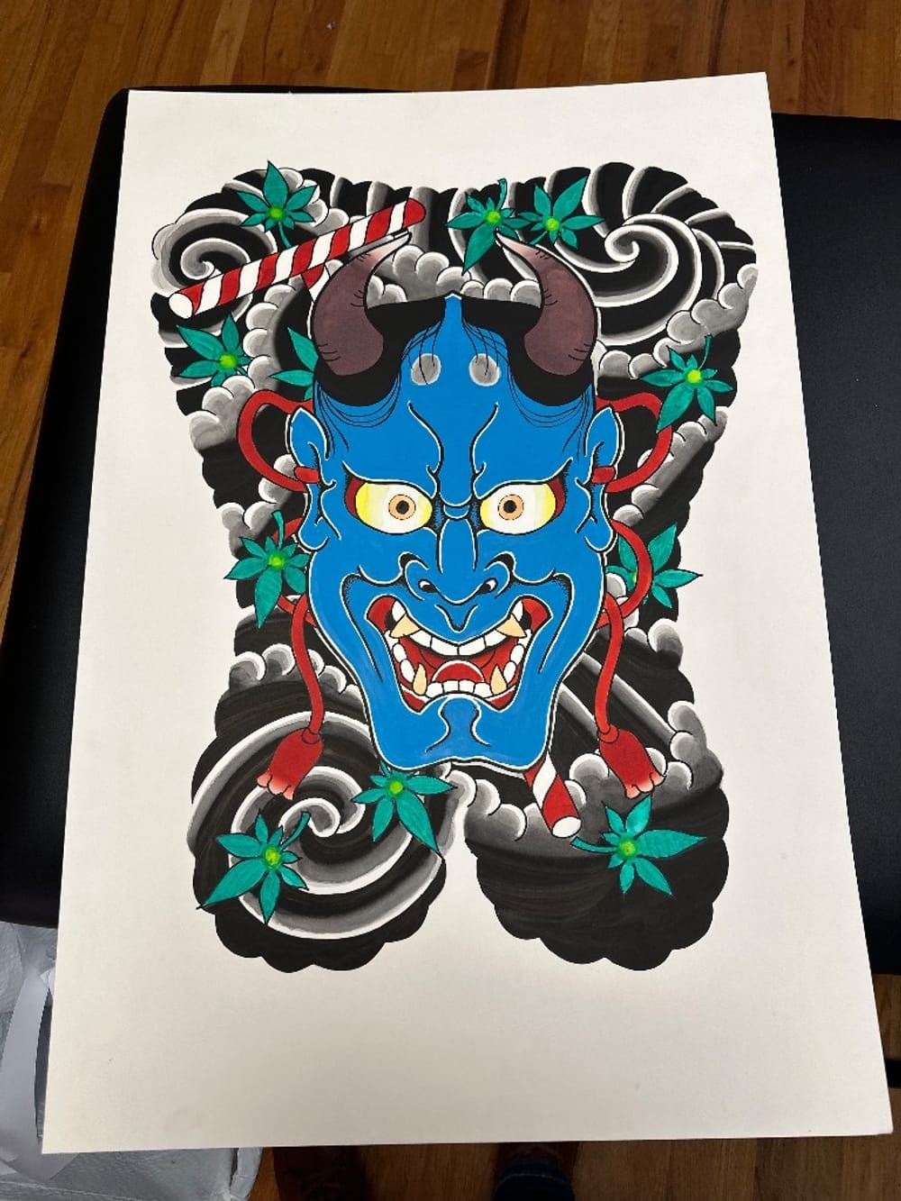 Hannya Backpiece