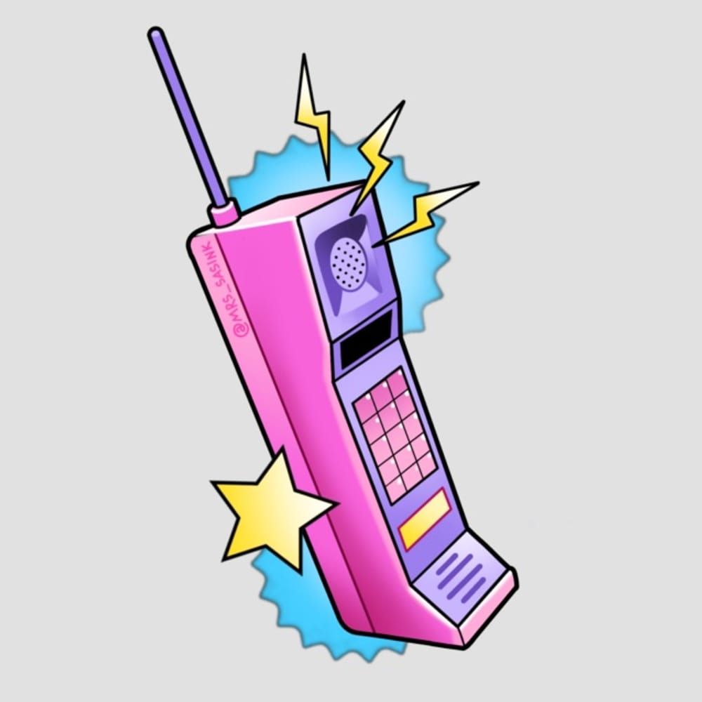 Brick phone