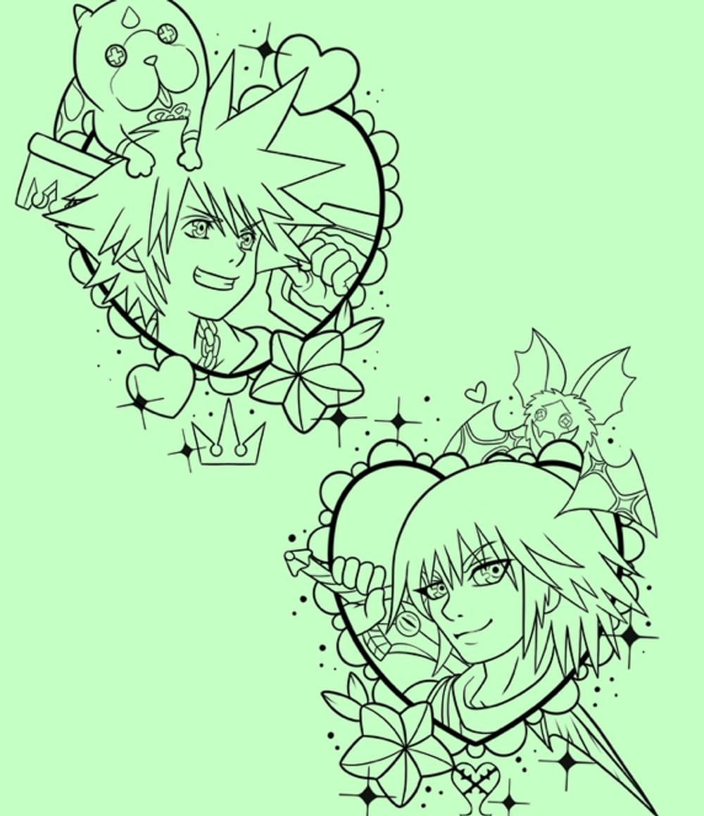 Sora and Riku