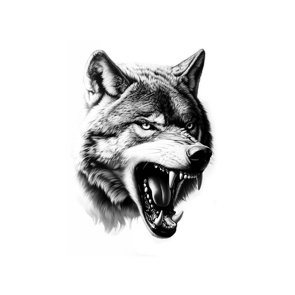 Wolf head