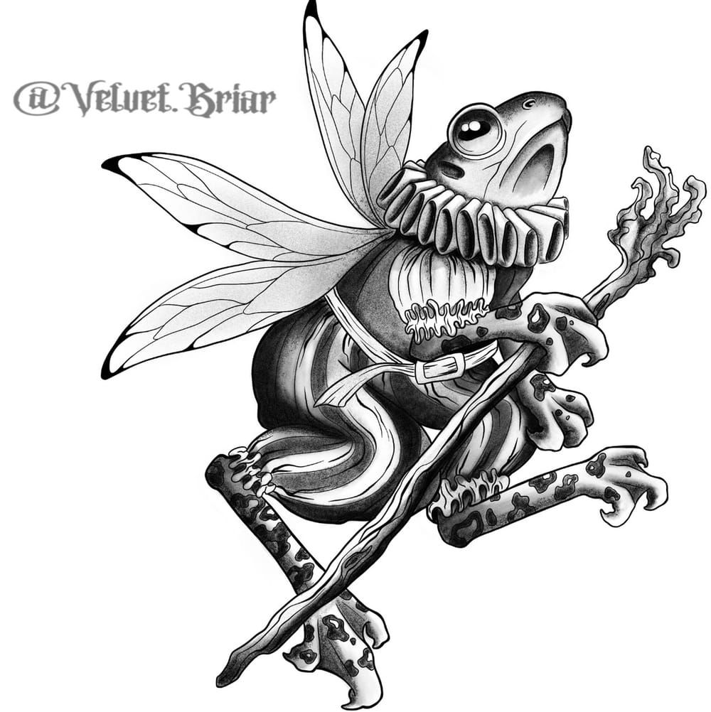 Whimsical Frog