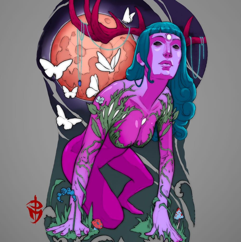 Goddess of the forest