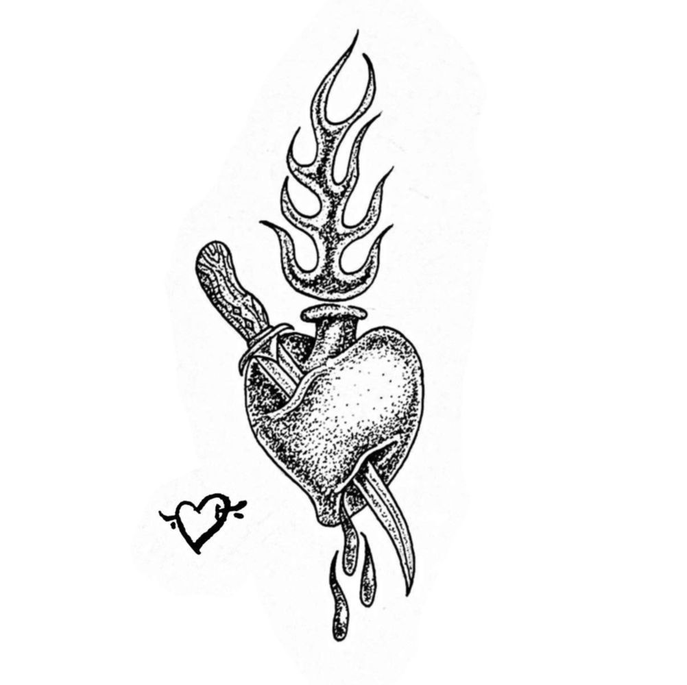 Bleeding Sacred Heart
