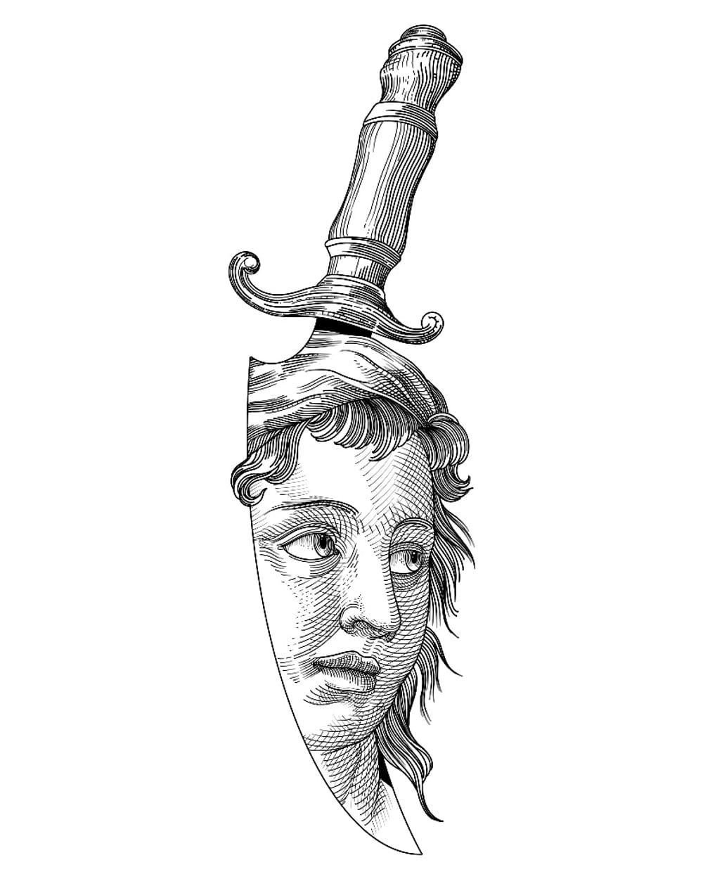 Admiring The Blade of Le Brun